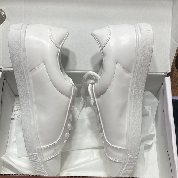 Feversole Featured PU Leather Colorful Lace-Up Sneaker Size 8 - Picture 7 of 8